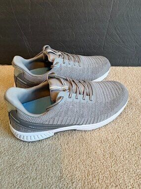 Orthofeet Yari Comfort Walking Shoes Men's Size 12W Gray Knit 20013